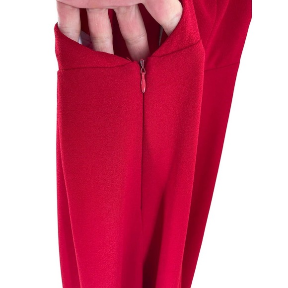 Stylestalker Womens Spaghetti Strap Halter Jumpsuit Crossback Sleeveless Size 2 - Picture 11 of 14